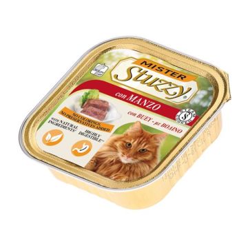 Mister Stuzzy Feline Manzo 100gr