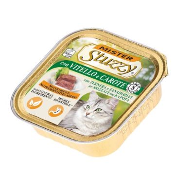 Mister Stuzzy Feline Vitello e Carote 100gr