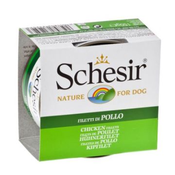 Schesir Dog Umido Filetti di Pollo 150gr