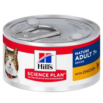 Hill's Science Plan Feline Mature Adult + 7 Pollo 85 gr