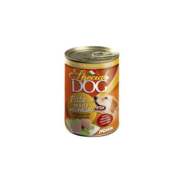 Monge Special Dog Paté con Pollo e Coniglio 400gr