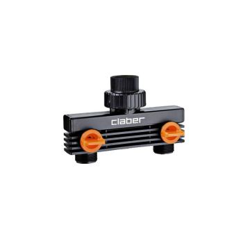 CLABER - Valvola presa a due vie 3/4" Maschio