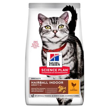 Hill's Science Plan Feline Adult Hairball Control Pollo 300 gr