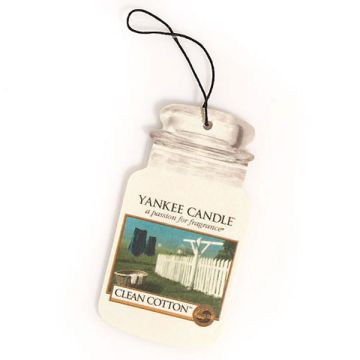 Yankee Candle Clean Cotton Car Jar - Profumatore Auto