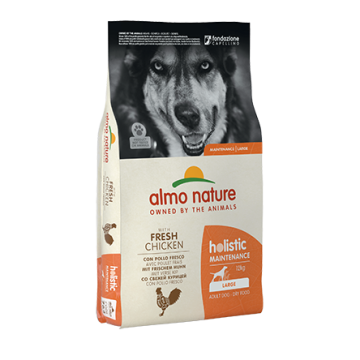 Almo Nature Cane Holistic Large con Pollo e Riso 12 kg