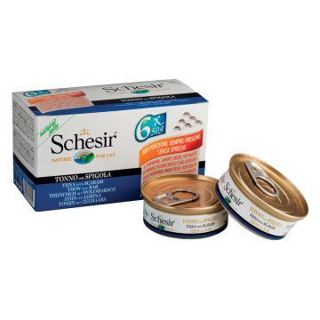 Schesir Tonno Spigola Multipack 6x50g