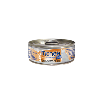 Monge Natural Gatto Tonno del Pacifico con Salmone 80gr