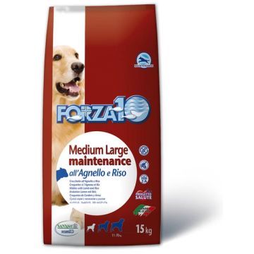 Forza 10 Mantenimento Medium/Large all'Agnello e Riso 12,5kg