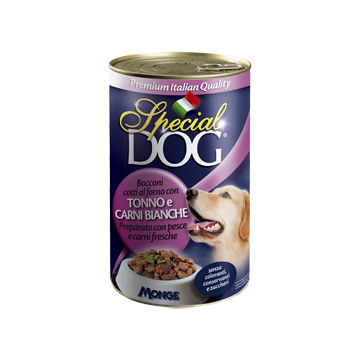 Monge Special Dog Bocconi con Tonno e Carni Bianche 1275gr