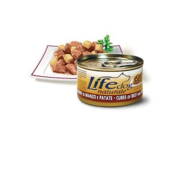 LifeDog Naturale con Manzo e Patate 90gr