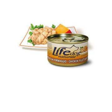 LifeDog Naturale con Pollo e Formaggio 90gr