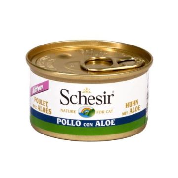 Schesir Kitten Pollo con Aloe 85gr