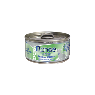 Monge Natural Superpremium Dog con Pollo e Verdure 95gr