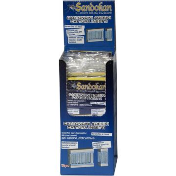 Sandokan Attrattivo Cartoncini Adesivi Cttura Insetti