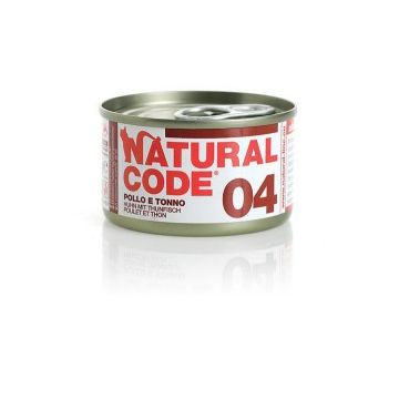 Natural Code Cat 04 Pollo e Tonno 85gr