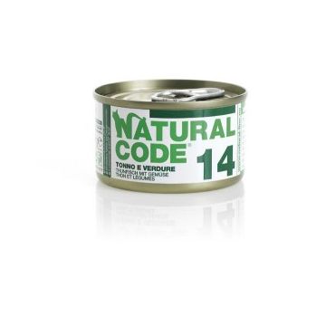 Natural Code Cat 14 Tonno e Verdure 85gr