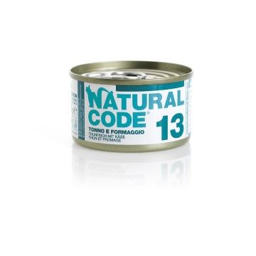 Natural Code Cat 13 Tonno e Formaggio 85gr