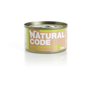 Natural Code Kitten Pollo 85gr