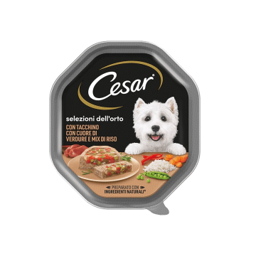 Cesar Tacchino, Verdure e Mix di Riso 150gr