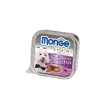 Monge Dog Fresh Paté e Bocconcini con Agnello 100gr