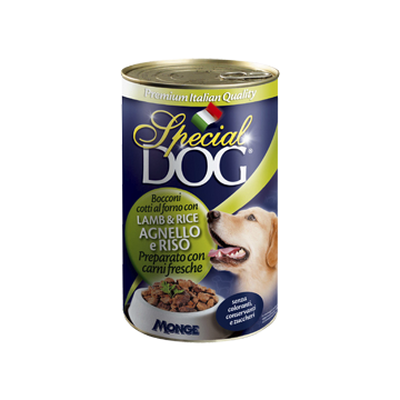 Monge Special Dog Bocconi con Agnello e Riso 1275gr