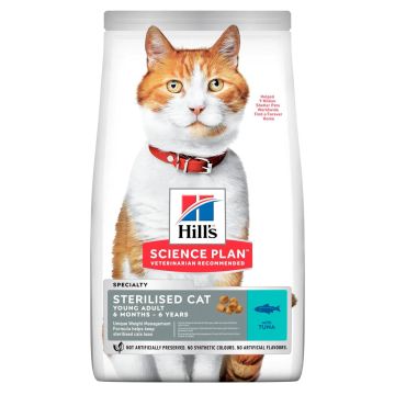 300 gr Hill's Science Plan Feline Sterilised Cat Young Adult Tonno
