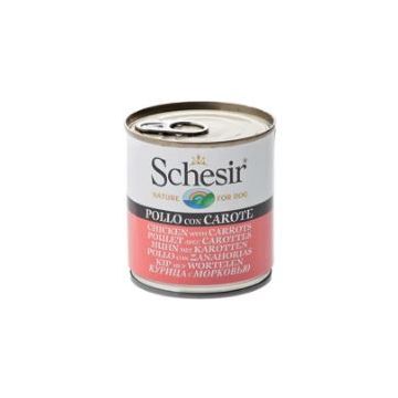 Schesir Dog Umido Pollo e Carote 285gr