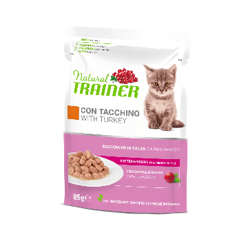 Trainer Natural Kitten & Young Cat Busta 85gr