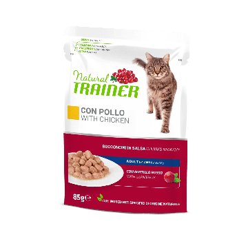 Trainer Natural Gatto Adult Pollo Busta 85gr