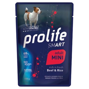 PROLIFE DOG BUSTA 100G BEEF & RICE