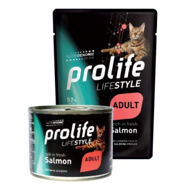 PROLIFE CAT BUSTA SALMON/RICE 85 GR