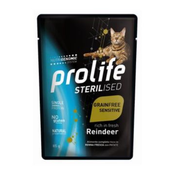 PROLIFE CAT BUSTA SENS. RENNA 85 GR