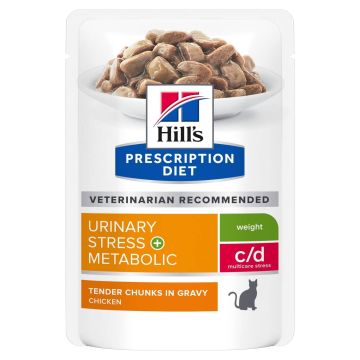 Hill's Prescription Diet Feline Metabolic Plus Urinary 12 x 85gr