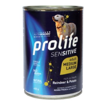 PROLIFE DOG SENS.RENNA & P. 400 GR
