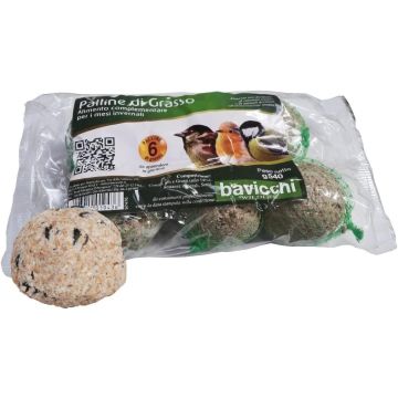 BAVICCHI - 6 PALLINE DI GRASSO DA 90gr