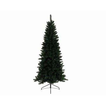 Albero di Natale Artificiale Lodge Slim Pine Green