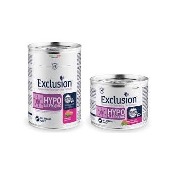 Exclusion Diet Hypoallergenic con Maiale e Piselli Lattina