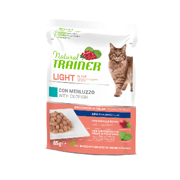 Trainer Solution Gatto Ideal Weight Merluzzo Busta 85gr