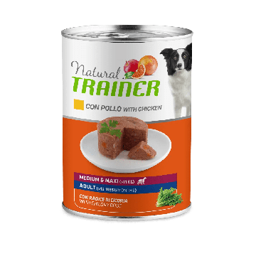 400gr Tr.Natural Dog M/M Adult Pollo e Riso