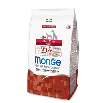 Monge Mini Adult Agnello, Riso E Patate