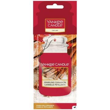 Yankee Candle CAR JAR PAPER SPARKLING CINNAMON -  Profumatore Auto