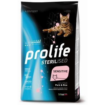 PROLIFE CAT STER. SENS. PORK 1,5Kg