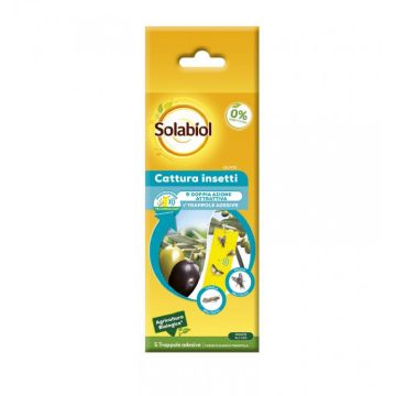 SALABIOL - 5 trappole cattura insetti BIO per OLIVO