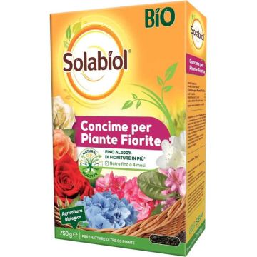 SOLABIOL - Concime Granulare Biologico Per Piante Fiorite 750GR