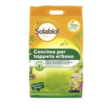 SOLABIOL - Concime per tappeto erboso kg 5 SBM BIO