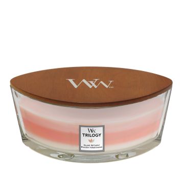 Woodwick Trilogy Candela Profumata Ellipse Island Getaway