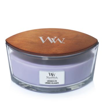 Woodwick Candela Ellipse Jar Lavender Spa