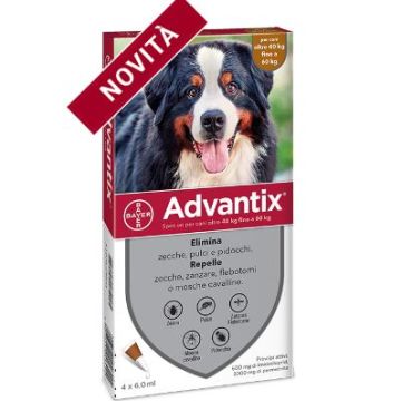 Advantix Spot On per Cani di Taglia Gigante oltre 40 kg