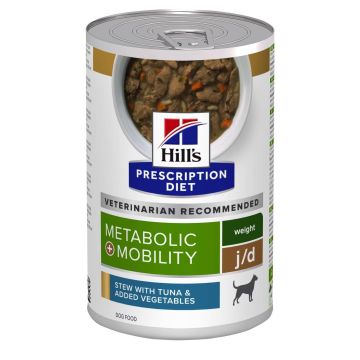 Hill's Prescription Diet Metabolic + Mobility Spezzatino Tonno E Verdure 354 Gr.