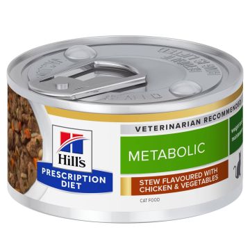 Hill's Prescription Diet Metabolic Spezzatino Pollo e Verdure 82gr